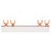 Busbar, 2, poli, L3, 1xRCCB, 4P, la, 1xRCBO, 1+N, 6, mod, 10mm² Busbar, 2, poli, L3, 1xRCCB, 4P, la, 1xRCBO, 1+N, 6, mod, 10mm²
