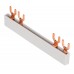 Busbar, 2, poli, L3, 1xRCCB, 4P, la, 1xRCBO, 1+N, 6, mod, 10mm² Busbar, 2, poli, L3, 1xRCCB, 4P, la, 1xRCBO, 1+N, 6, mod, 10mm²