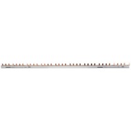 Busbar, 4P, cu, pini, pentru, TYTAN, 1m, 30mm², pas=27mm