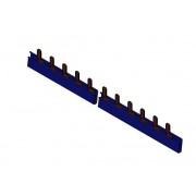Busbar, cu, lamele, 1P, albastru, 1m, pentru, 1P+N, 1UH