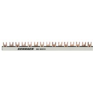 Busbar, cu, contacte, furcă, 10mm², 2P, 56UH Busbar, cu, contacte, furcă, 10mm², 2P, 56UH