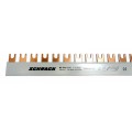 Busbar, cu, contacte, furca, 16mm², L2, 1P, 57UH, 1m