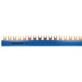 Busbar, cu, contacte, furca, 16mm², N, 1P, 57UH, 1m Busbar, cu, contacte, furca, 16mm², N, 1P, 57UH, 1m