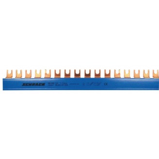 Busbar, cu, contacte, furca, 16mm², N, 1P, 57UH, 1m