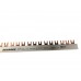Busbar, cu, contacte, furca, 18mm, 3P, 16mm², 1m