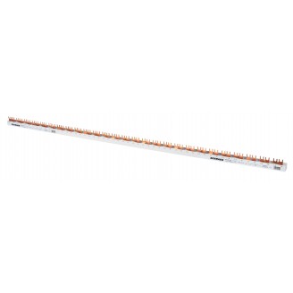 Busbar, cu, contacte, furca, 1N/2N/3N, 16mm², 4P, 1m