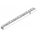 Busbar, cu, contacte, pin, 17.8mm, 10mm², 4P Busbar, cu, contacte, pin, 17.8mm, 10mm², 4P