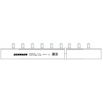 Busbar, de, alimentare, pentru, Arrow, S, pin, 3P, 35mm², pas=27mm, 1m