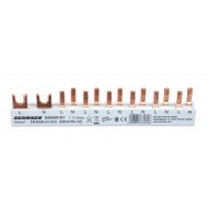 Busbar, pentru, diferențial, 2P, +, 6, într., aut., 1P+N, total, 8, mod.