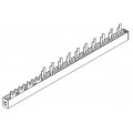 Busbar, pentru, diferențial, 4P, +, 10, într., aut., 1P+N/1UH, total, 14UH Busbar, pentru, diferențial, 4P, +, 10, într., aut., 1P+N/1UH, total, 14UH