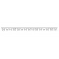 Busbar, 1P, 10mm², furca, 1m