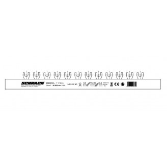 Busbar, cu, contacte, furca, 4P, L1N/L2N/L3N, 16mm², 1m Busbar, cu, contacte, furca, 4P, L1N/L2N/L3N, 16mm², 1m