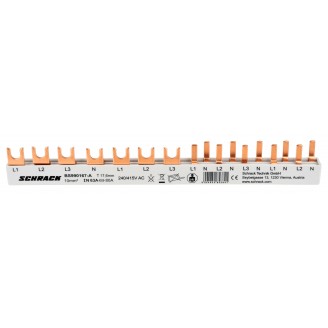 Busbar, 1xRCCB, 4P, 1, MCB, 3-pole, 5, MCB, 1+N/1MW, 12MW Busbar, 1xRCCB, 4P, 1, MCB, 3-pole, 5, MCB, 1+N/1MW, 12MW