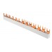 Busbar, 1xRCCB, 4P, 1, MCB, 3-pole, 5, MCB, 1+N/1MW, 12MW Busbar, 1xRCCB, 4P, 1, MCB, 3-pole, 5, MCB, 1+N/1MW, 12MW
