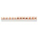 Busbar, 1xRCCB, 4P, 1, MCB, 3-pole, 5, MCB, 1+N/1MW, 12MW Busbar, 1xRCCB, 4P, 1, MCB, 3-pole, 5, MCB, 1+N/1MW, 12MW