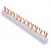 Busbar, 1xRCCB, 4P, 4xSPD, 1xMCB, 3+N, 12MW, 10mm² Busbar, 1xRCCB, 4P, 4xSPD, 1xMCB, 3+N, 12MW, 10mm²