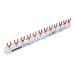 Busbar, 1xRCCB, 4P, 4xSPD, 1xMCB, 3+N, 12MW, 10mm² Busbar, 1xRCCB, 4P, 4xSPD, 1xMCB, 3+N, 12MW, 10mm²