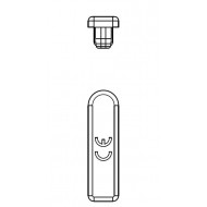 Capac, protecție, Busbar, 1P, 10-16mm² Capac, protecție, Busbar, 1P, 10-16mm²