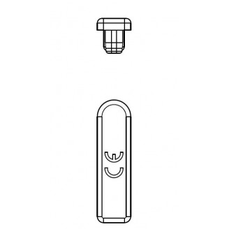 Capac, protecție, Busbar, 1P, 10-16mm²