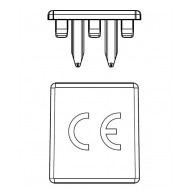 Capac, protecție, Busbar, 3P, 16mm² Capac, protecție, Busbar, 3P, 16mm²