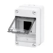 Carcasa Tablou Montaj Aparent - Pereti Cu Centre De Perforare - Pre-Aranjate Pentru Regleta De Borne - 4 Module - IP55 Gewiss GW40001 Carcasa Tablou Montaj Aparent - Pereti Cu Centre De Perforare - Pre-Aranjate Pentru Regleta De Borne - 4 Module - IP55 Gewiss GW40001