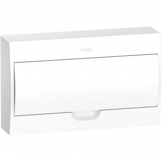Tablou, Cofret aparent, 18m, usa alba+2 borniere, Schneider, EZ9E118P2S, Pentru apartament Tablou, Cofret aparent, 18m, usa alba+2 borniere, Schneider, EZ9E118P2S, Pentru apartament