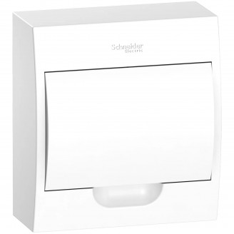 Tablou, Cofret aparent, 8m, usa alba+2 borniere, Schneider, EZ9E108P2S, Pentru apartament Tablou, Cofret aparent, 8m, usa alba+2 borniere, Schneider, EZ9E108P2S, Pentru apartament