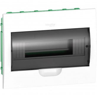 Tablou, Cofret incastrat, 12m, usa transparenta+2 borniere, Schneider, EZ9E112S2F, Pentru apartament