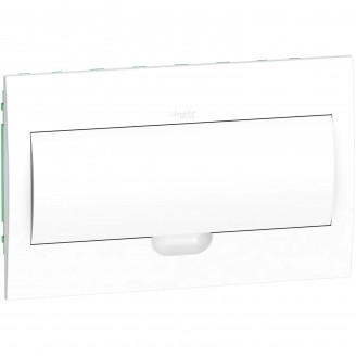 Tablou, Cofret incastrat, 18m, usa alba+2 borniere, Schneider, EZ9E118P2F, Pentru apartament Tablou, Cofret incastrat, 18m, usa alba+2 borniere, Schneider, EZ9E118P2F, Pentru apartament