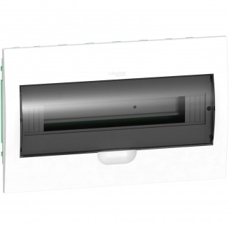 Tablou, Cofret incastrat, 18m, usa transparenta+2 borniere, Schneider, EZ9E118S2F, Pentru apartament Tablou, Cofret incastrat, 18m, usa transparenta+2 borniere, Schneider, EZ9E118S2F, Pentru apartament