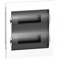 Tablou, Cofret incastrat, 24m, usa transparenta+2 borniere, Schneider, EZ9E212S2F, Pentru apartament Tablou, Cofret incastrat, 24m, usa transparenta+2 borniere, Schneider, EZ9E212S2F, Pentru apartament