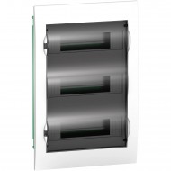 Tablou, Cofret incastrat, 36m, usa transparenta+2 borniere, Schneider, EZ9E312S2F, Pentru apartament Tablou, Cofret incastrat, 36m, usa transparenta+2 borniere, Schneider, EZ9E312S2F, Pentru apartament