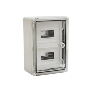 Cutie distributie, Elmark, ABS, IP65, PP3112, cu usa transparenta, 18 Module Cutie distributie, Elmark, ABS, IP65, PP3112, cu usa transparenta, 18 Module