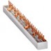 Busbar, 6xMCB, 1+N, 4P, 12MW, 10mm² Busbar, 6xMCB, 1+N, 4P, 12MW, 10mm²