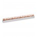 Busbar, 12x, MCB, 1P, or, 4x, MCB, 3P, 12MW, 10mm² Busbar, 12x, MCB, 1P, or, 4x, MCB, 3P, 12MW, 10mm²