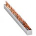 Busbar, 12x, MCB, 1P, or, 4x, MCB, 3P, 12MW, 10mm² Busbar, 12x, MCB, 1P, or, 4x, MCB, 3P, 12MW, 10mm²