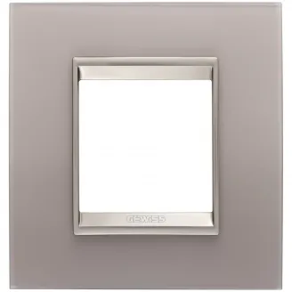 Rama, Ornament, Internationala, Lux, In, Sticla, 2, Module, Gri, Perly, Cadru, Interior, Bronz, Mat, ChoruSmart, GW16222GP Rama, Ornament, Internationala, Lux, In, Sticla, 2, Module, Gri, Perly, Cadru, Interior, Bronz, Mat, ChoruSmart, GW16222GP