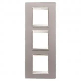 Rama, Ornament, Internationala, Lux, In, Sticla, 2+2+2, Module, Vertical, Gri, Perly, Cadru, Interior, Bronz, Mat, ChoruSmart, GW16227GP Rama, Ornament, Internationala, Lux, In, Sticla, 2+2+2, Module, Vertical, Gri, Perly, Cadru, Interior, Bronz, Mat, ChoruSmart, GW16227GP
