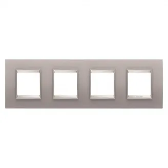 Rama, Ornament, Internationala, Lux, In, Sticla, 2+2+2+2, Module, Orizontale, Gri, Perly, Cadru, Interior, Bronz, Mat, ChoruSmart, GW16228GP Rama, Ornament, Internationala, Lux, In, Sticla, 2+2+2+2, Module, Orizontale, Gri, Perly, Cadru, Interior, Bronz, Mat, ChoruSmart, GW16228GP