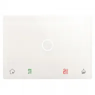 Transponder, Card, Reader, Unit, Knx, 12-24Vac, 12-32Vdc, Flush, Mounting, White, Gewiss Chorus GW16891CB Transponder, Card, Reader, Unit, Knx, 12-24Vac, 12-32Vdc, Flush, Mounting, White, Gewiss Chorus GW16891CB