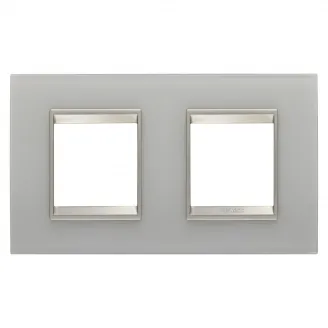 Rama, Ornament, Internationala, Lux, In, Sticla, 2+2, Module, Orizontale, Reflexie, Naturala, Cadru, Interior, Bronz, Mat, ChoruSmart, GW16223GT