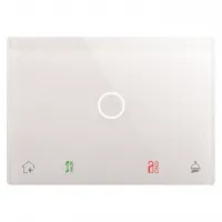 Transponder, Card, Reader, Unit, Knx, 12-24Vac, 12-32Vdc, Flush, Mounting, Natural, Beige, Gewiss Chorus GW16891CL