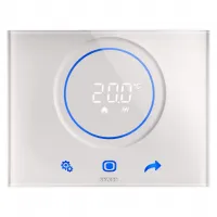 Thermostat, Thermo, Ice, Knx/Easy, Flush, Mounting, Natural, Beige, Gewiss Chorus GW16974CL