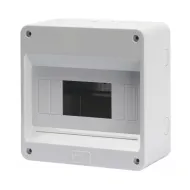 Carcasa Tablou Montaj Aparent Pre-Aranjat - Fara Usa - Pereti Cu Perforatie Centru - 8 Module - IP40 Gewiss GW40026 Carcasa Tablou Montaj Aparent Pre-Aranjat - Fara Usa - Pereti Cu Perforatie Centru - 8 Module - IP40 Gewiss GW40026