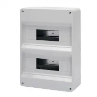 Carcasa Tablou Montaj Aparent Pre-Aranjat - Fara Usa - Pereti Cu Perforatie Centru - 24+2 Module - IP40 Gewiss GW40030 Carcasa Tablou Montaj Aparent Pre-Aranjat - Fara Usa - Pereti Cu Perforatie Centru - 24+2 Module - IP40 Gewiss GW40030