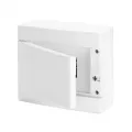 Tablou de Distributie Montaj Aparent - Cu Bloc Terminal N (3X16)+(11X10) E (3X16)+(11X10) - Usa Alb Opac - 12 Module IP40 Gewiss GW40065BS Tablou de Distributie Montaj Aparent - Cu Bloc Terminal N (3X16)+(11X10) E (3X16)+(11X10) - Usa Alb Opac - 12 Module IP40 Gewiss GW40065BS