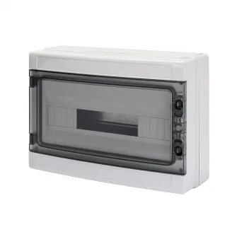 Carcasa Tablou Distributie Montaj aparent Cu Reglete De Borne N (3X16)+(17X10) E (3X16)+(17X10) - 18 Module IP65 Gewiss GW40106BS Carcasa Tablou Distributie Montaj aparent Cu Reglete De Borne N (3X16)+(17X10) E (3X16)+(17X10) - 18 Module IP65 Gewiss GW40106BS