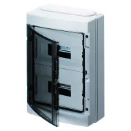 Tablou De Distributie - Standard German - (12X2) 24 Module - IP65 - EchIPat Cu Regleta De Borne - Cu Usa Transparenta Fumurie Gewiss GW40114 Tablou De Distributie - Standard German - (12X2) 24 Module - IP65 - EchIPat Cu Regleta De Borne - Cu Usa Transparenta Fumurie Gewiss GW40114