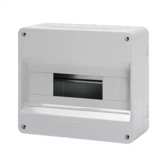 Carcasa Tablou Montaj Aparent Pre-Aranjat - Fara Usa - Pereti Cu Perforatie Centru - 12+1 Module - IP40 Gewiss GW40028 Carcasa Tablou Montaj Aparent Pre-Aranjat - Fara Usa - Pereti Cu Perforatie Centru - 12+1 Module - IP40 Gewiss GW40028