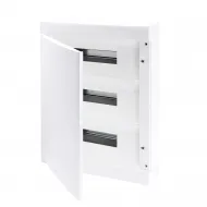 Tablou de Distributie Montaj Aparent - Pre-Aranjat Pentru Bloc Terminal - Usa Alb Opac - (18X3) 54 Module IP40 Gewiss GW40071 Tablou de Distributie Montaj Aparent - Pre-Aranjat Pentru Bloc Terminal - Usa Alb Opac - (18X3) 54 Module IP40 Gewiss GW40071
